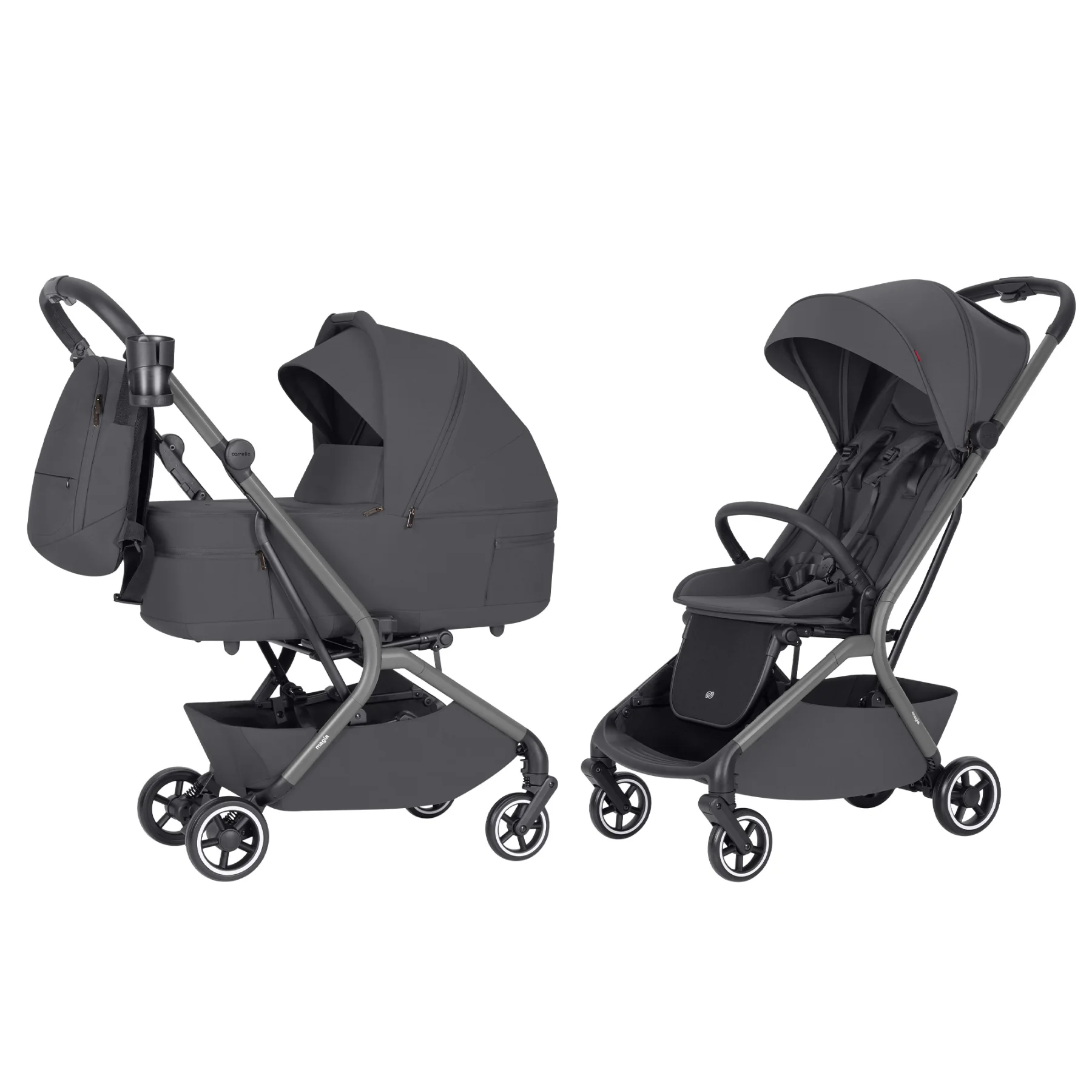 Karrocë 3ne1 CARRELLO Magia CRL-6555 Elm gri