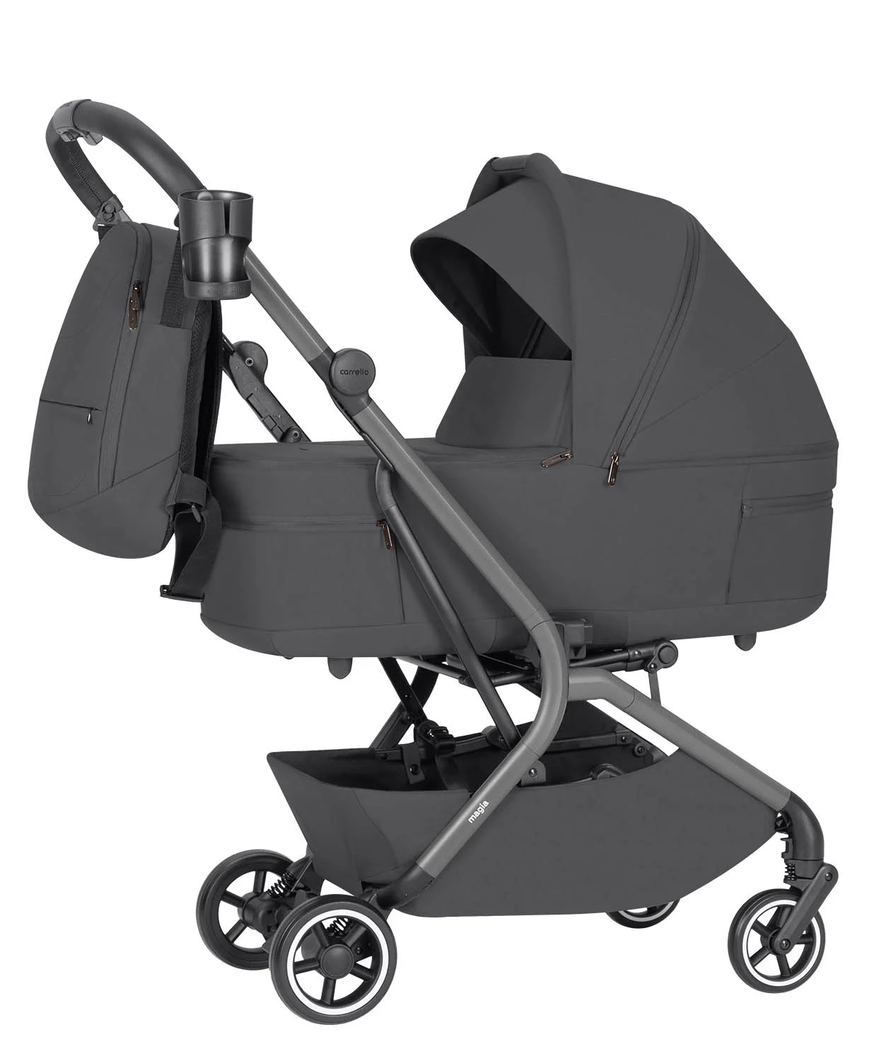 Karrocë 3ne1 CARRELLO Magia CRL-6555 Elm gri