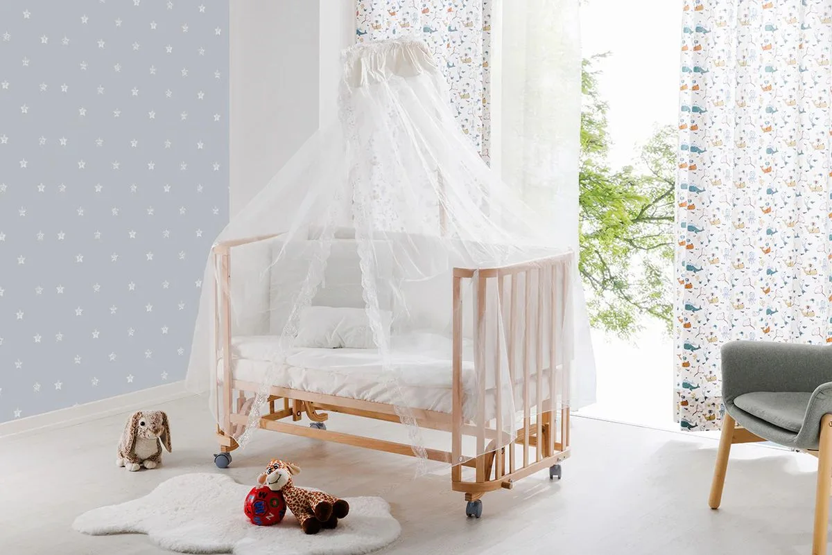 BabyWho Onda –Shtrat Oval për Bebe me Funksion Lëkundjeje 60×120 cm