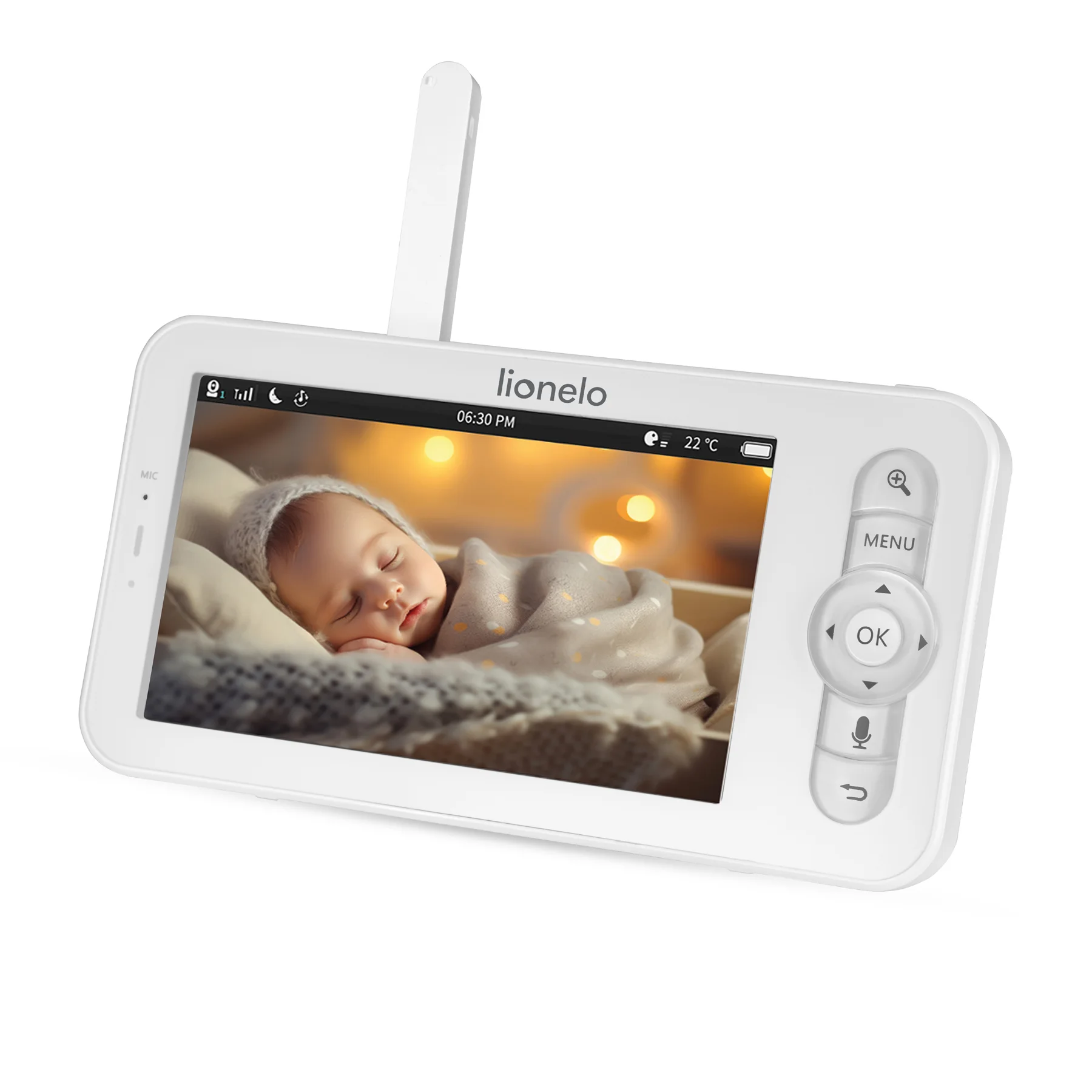 Lionelo BabyLine 9.2 AI – Video-monitor për bebe