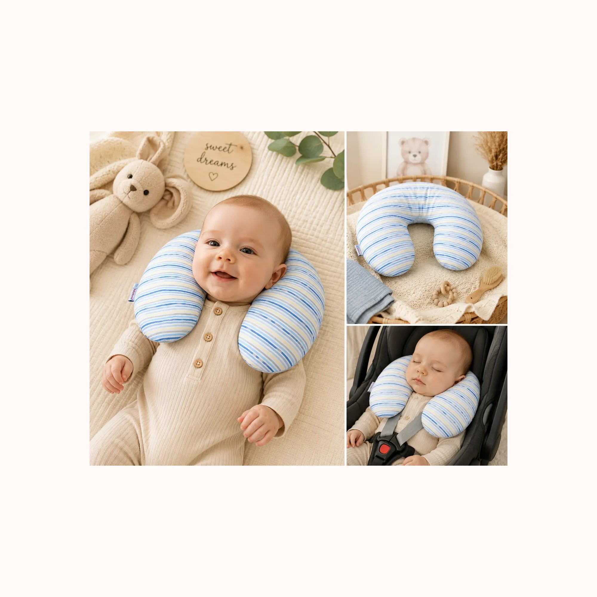 Babymatex Jastëk i vogël pozicionues prej pambuku PEPI, pamja 3