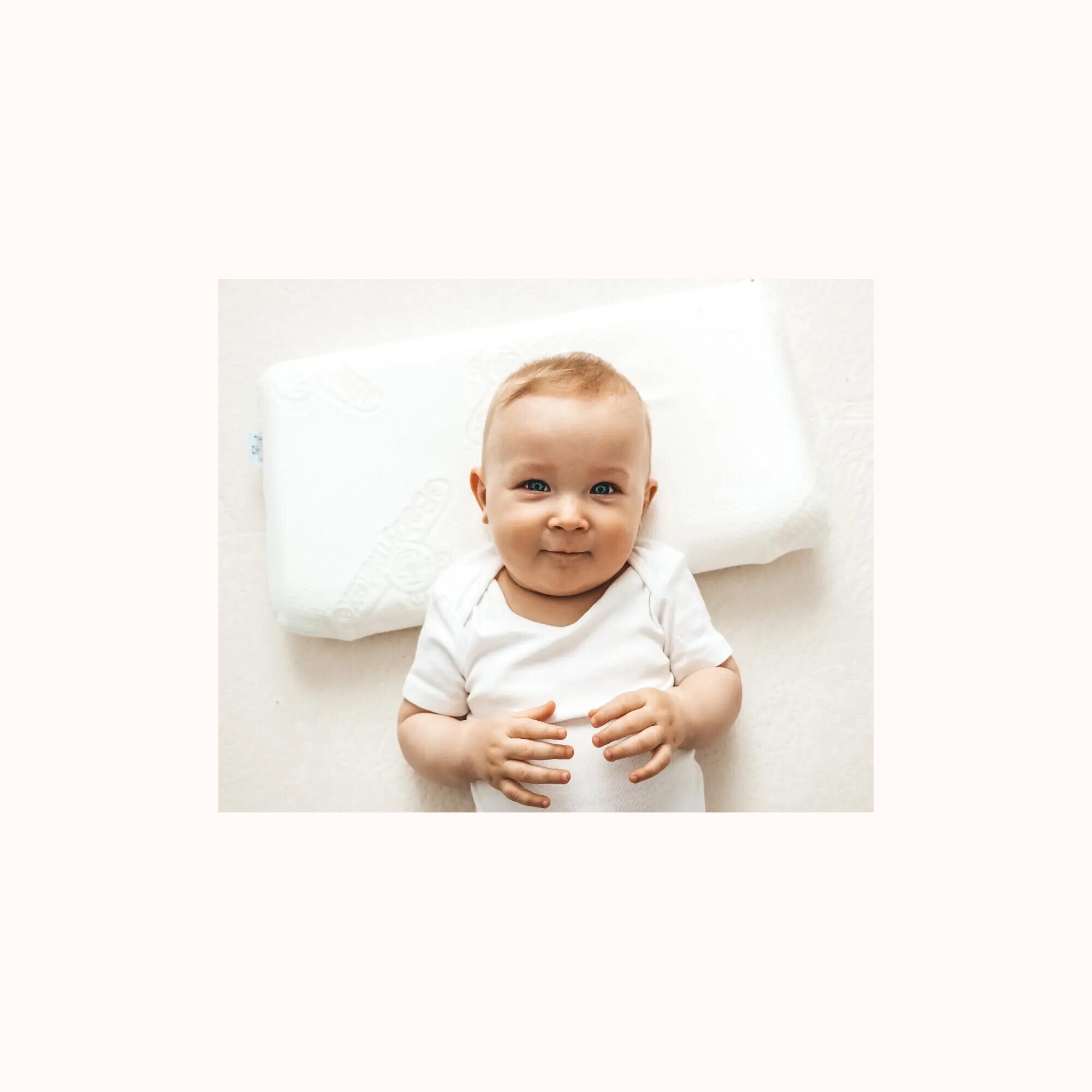 Babymatex Jastëk bebeje MEMO, 50 × 26 cm, pamja 3