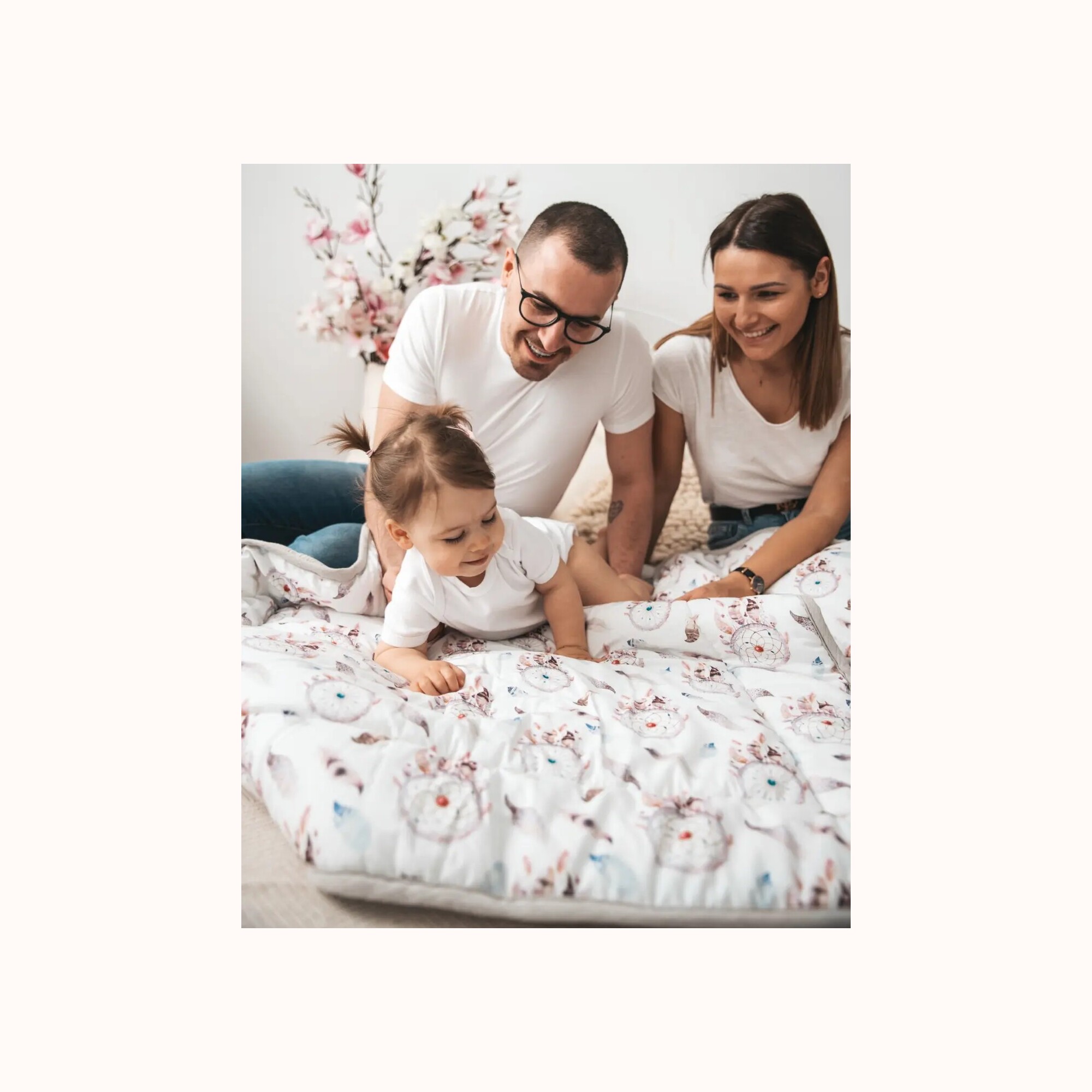 Babymatex Set jorgan dhe jastëk MUSLIN DESIGN, 80 × 100 + 30 × 40 cm, pamja 3