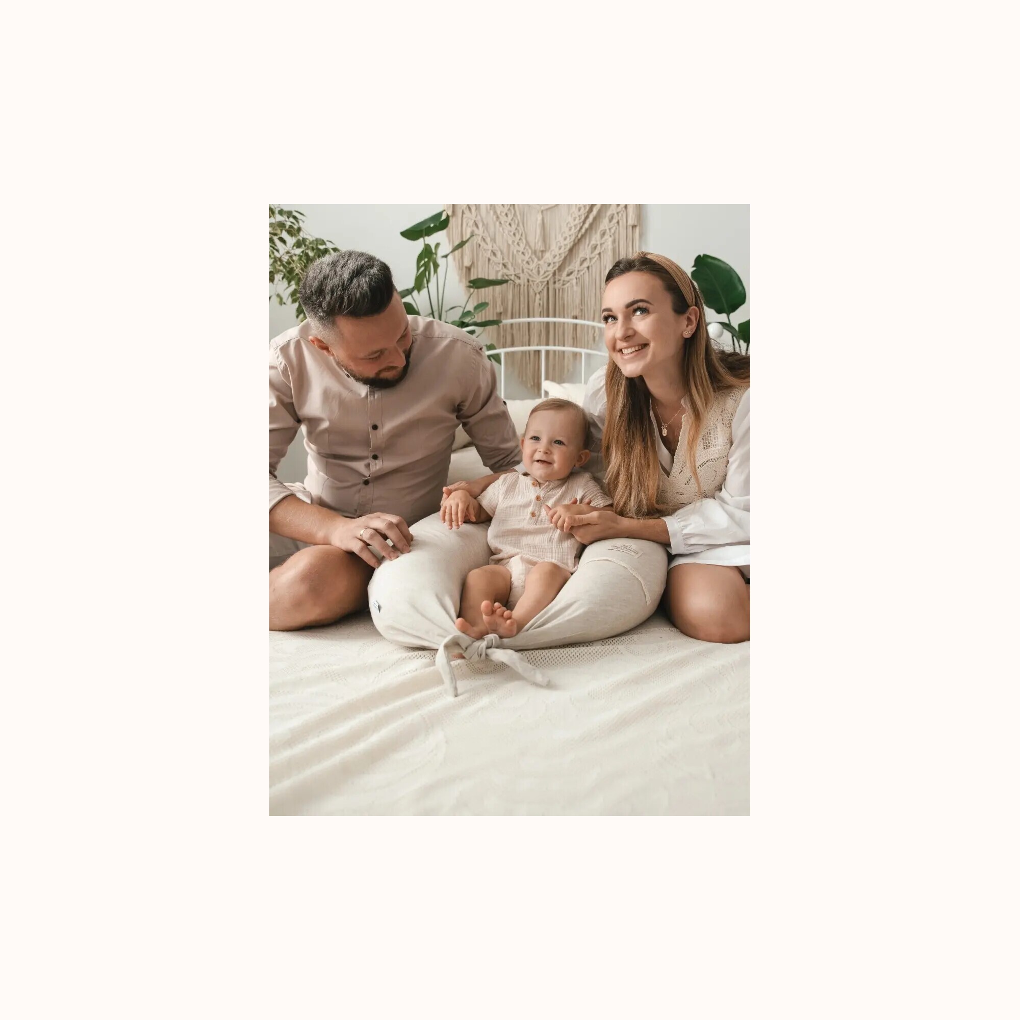 Babymatex Jastëk pozicionues RELAX LINEN, 190 cm, pamja 3