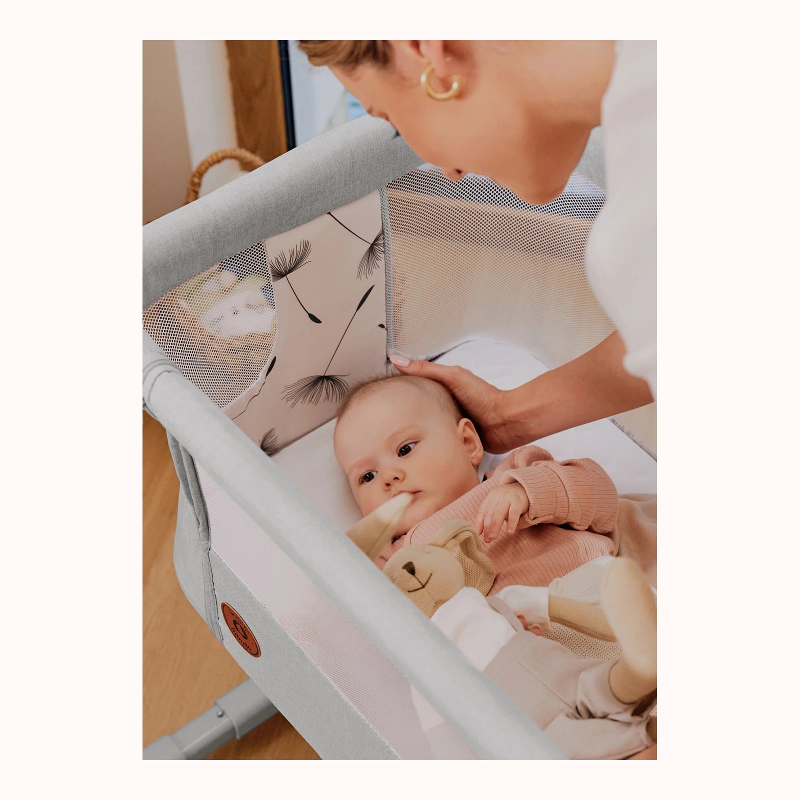 Lionelo Aurora 3‑in‑1 Cot – Krevat i pavarur, pamja 2