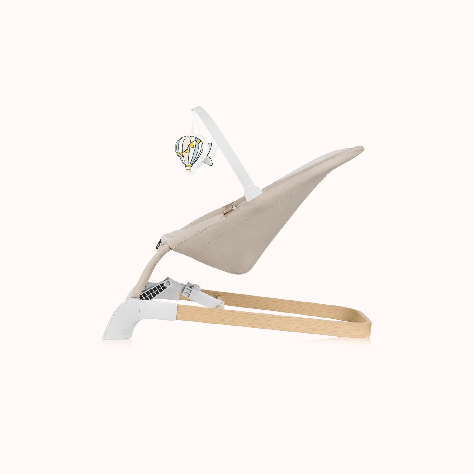 Lionelo Lilac Beige Sand – Rocker‑Recliner për fëmijë, pamja 5