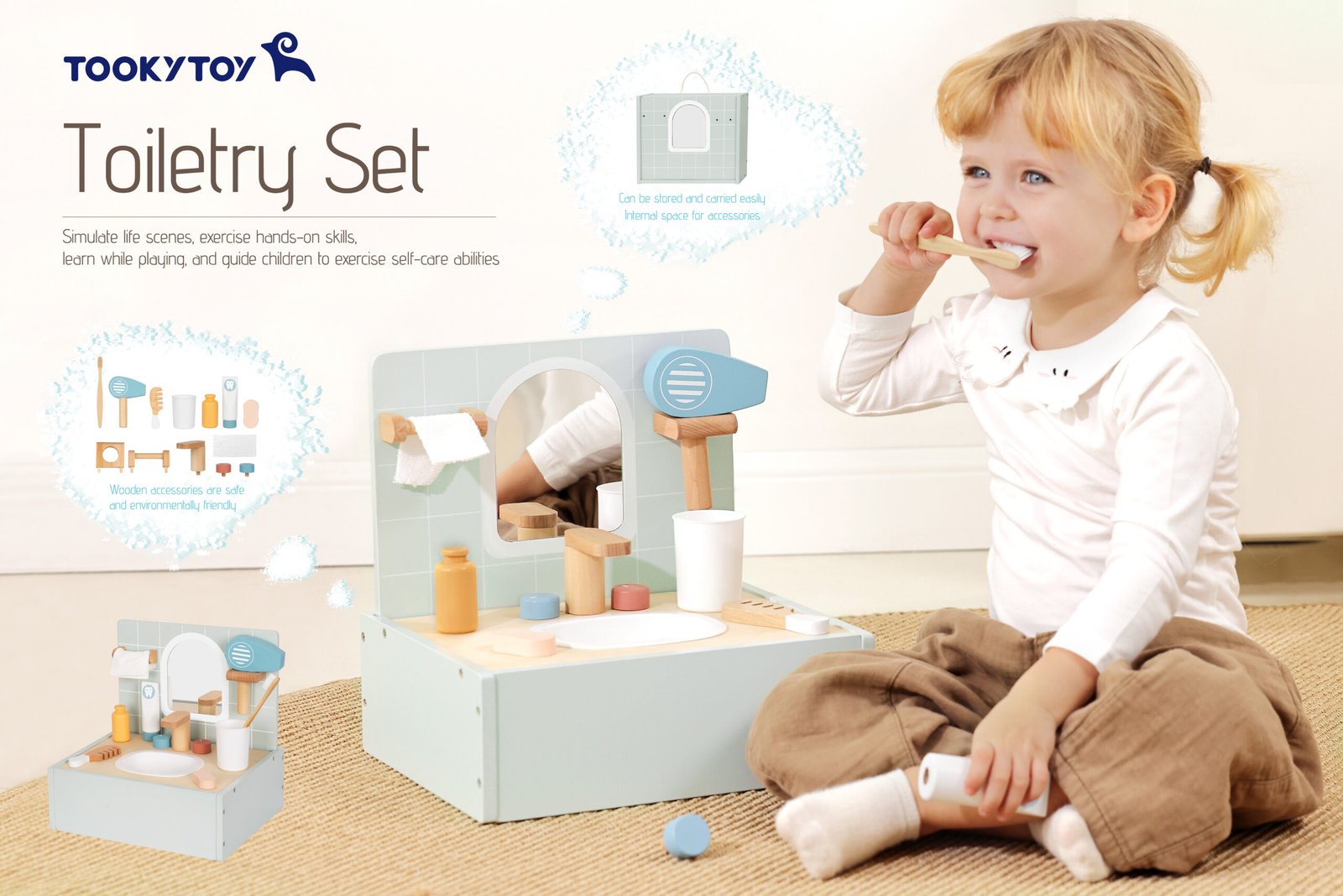 Tooky Toys – Set kujdesi personal