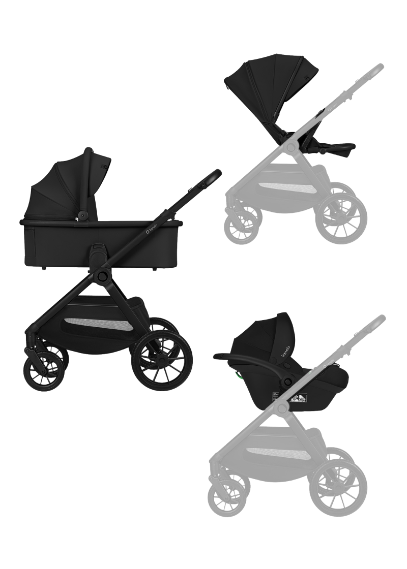 Lionelo LAYLA 3IN1 BLACK ONYX, foto 1