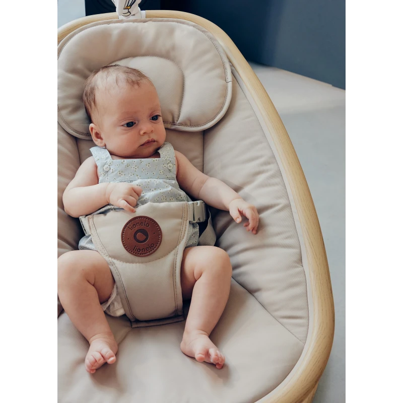 Lionelo Olivia Beige Natural – Luhatëse elektrike për bebe, foto 2